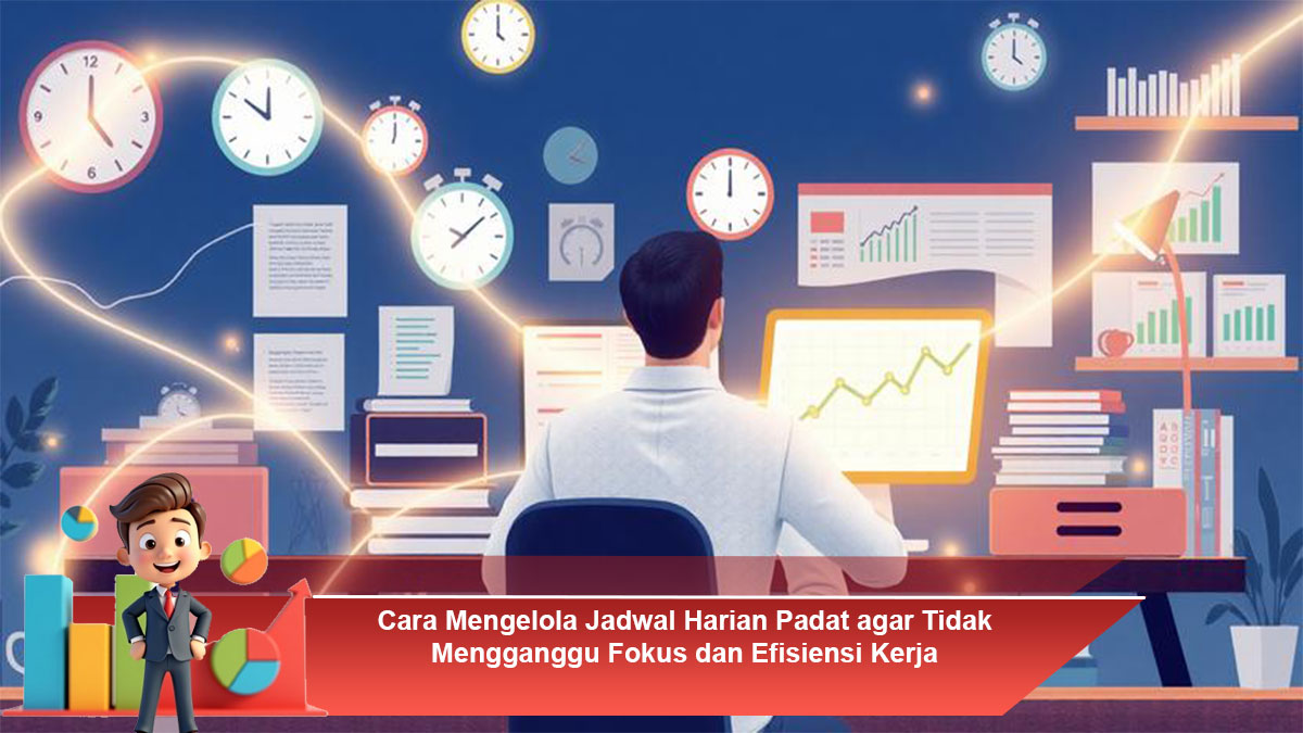 Cara-Mengelola-Jadwal-Harian-Padat-agar-Tidak-Mengganggu-Fokus-dan-Efisiensi-Kerja