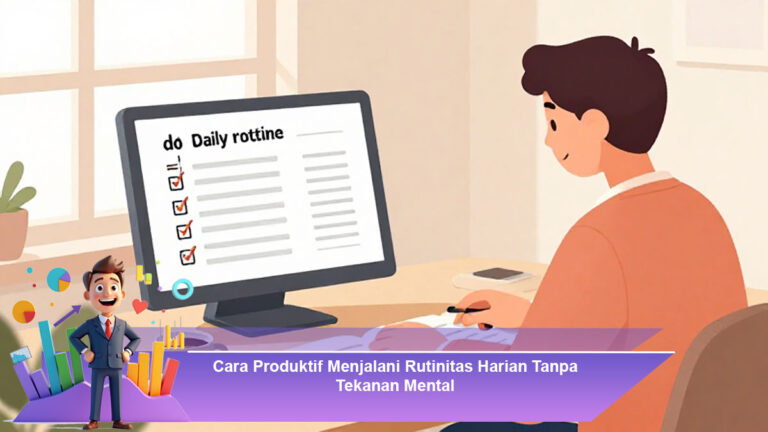Cara-Produktif-Menjalani-Rutinitas-Harian-Tanpa-Tekanan-Mental