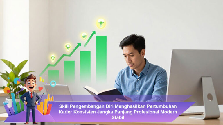 Skill-Pengembangan-Diri-Menghasilkan-Pertumbuhan-Karier-Konsisten-Jangka-Panjang-Profesional-Modern-Stabil