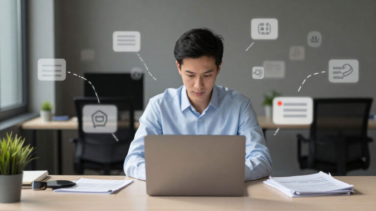 Teknik-Mengatasi-Pikiran-Bercabang-Saat-Sedang-Menyelesaikan-Pekerjaan-Penting-Di-Kantor-Anda