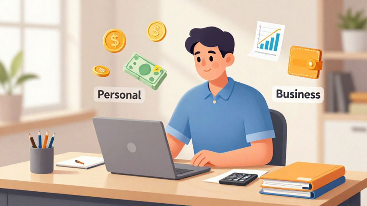 Cara-Memisahkan-Keuangan-Pribadi-Dan-Uang-Bisnis-Agar-Saldo-Tidak-Bercampur